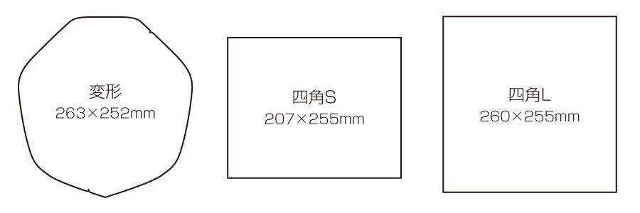 クレープサイズまとめ